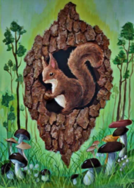 Jaunųjų menininkų paroda „Draugiškas aplinkai vaikas“